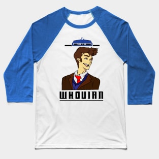 David Tennant / Whovian Baseball T-Shirt